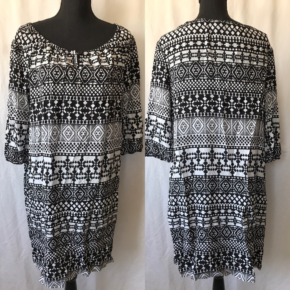 Mossimo 3/4 sleeve sundress cocktail dress